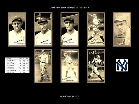 1923 New York Yankees Yearbook (Fred Waring's Sleep)
