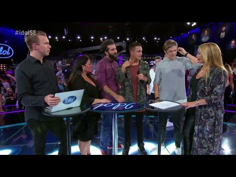 Farao tycker att Liam och Feliks röstfiskar till hundra - Idol Sverige (TV4)