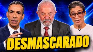 DESMASCARADO AO VIVO   DEU RUIM PARA LULA
