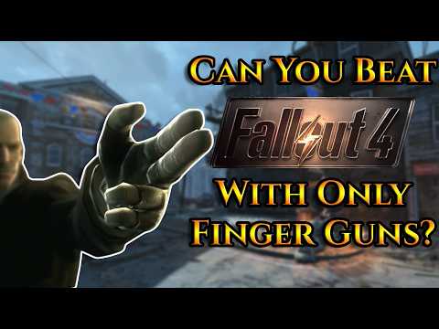 Can You Beat Fallout 4 With Only Finger Guns?