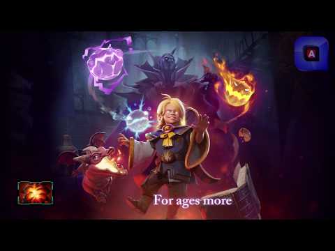 invoker ARCANA voice lines- Acquiring a specific item Responses Acolyte of the Lost Arts