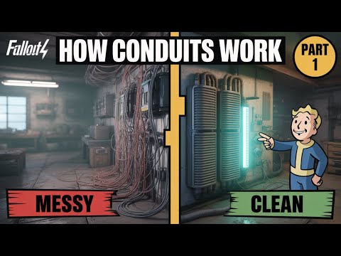 Fallout 4 Conduit Guide How Settlement Power ACTUALLY Works Complete Tutorial