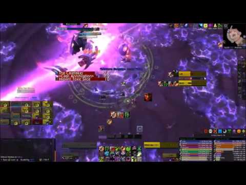 BRH vs Mythic Trilliax affliction warlock pov