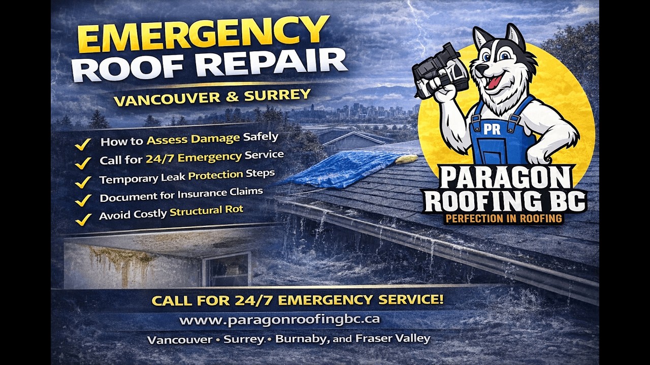 24-Hour Emergency Roof Repair Guide | Vancouver & Surrey Homes #viral #vancouver #vancouverroofing