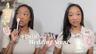 Finding my wedding scent| Testing over 15 fragrances 💍 Wedding Diaries