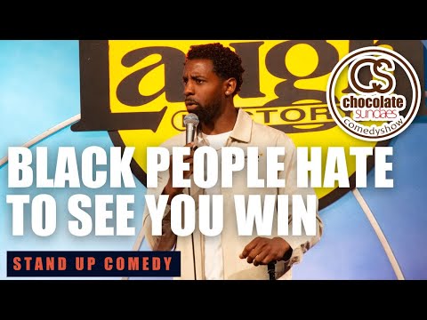 Black People Hate to See You Win - Malik Bazille - Chocolate Sundaes Stand Up Comedy