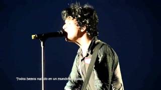 Green Day - When It&#39;s Time- Live in Manchester - Subtitulada al español HD