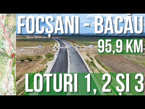 AUTOSTRADA A7 Focsani - Bacau | Loturi 1, 2 si 3 - 95,9 km | 05.08.2024 || Raducu P Drum ✅