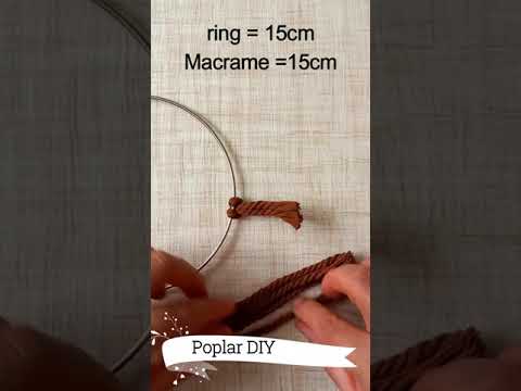 macrame wall hanging | very easy macrame wall hanging decor