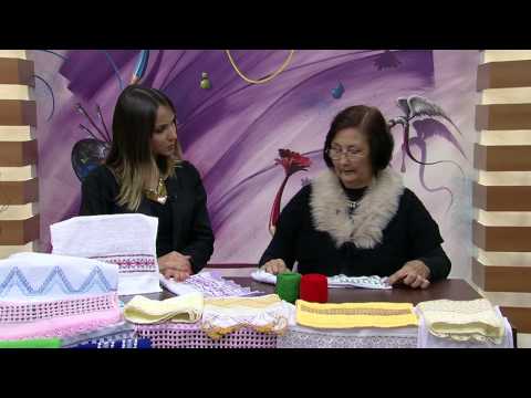 Mulher.com 30/05/2014 Ana Maria Ronchel - Bordado a fios contados