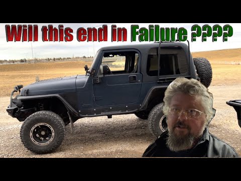 FIRST TEST DRIVE | FORD 8.8 SWAP IN JEEP TJ