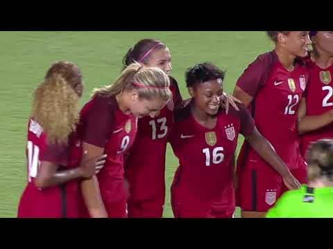 Alex Morgan goal vs Japan -Tournament of Nations August 3, 2017