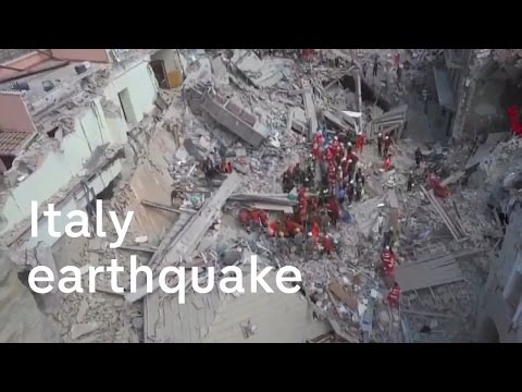 Italy earthquake: at least 120 dead after homes reduced to rubble