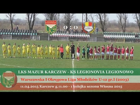 Mazur Karczew 2003 - 1 kolejka (Wiosna 2015)
