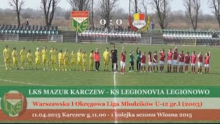 preview picture of video 'Mazur Karczew 2003 - 1 kolejka (Wiosna 2015)'