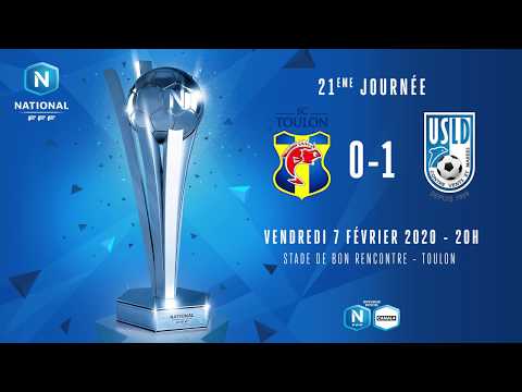 J21 : SC Toulon - USL Dunkerque (0-1), le résumé I National FFF 2019-2020