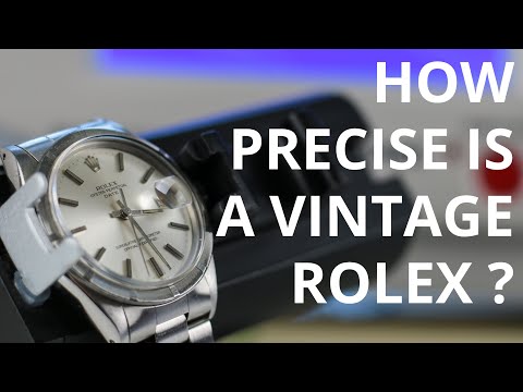 HOW PRECISE IS A VINTAGE ROLEX AFTER 50 YEARS? - Oyster Perpetual 1501 On The Timegrapher