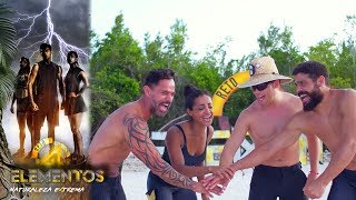 Cecilia, Pico y Raúl se despiden de la competencia | Reto 4 Elementos, segunda temporada