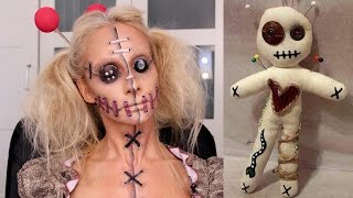 Halloween Voodoo Bebeği Makyajı | Sebi Bebi