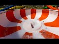 Tangerine Tempest Bowl Water Slide at Lost Island
