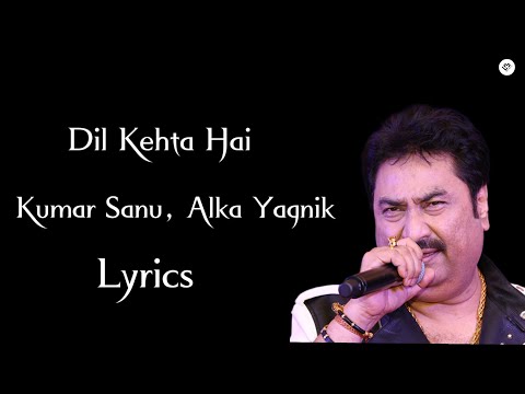 Dil kehta hai || LYRICS || Kumar Sanu, Alka Yagnik