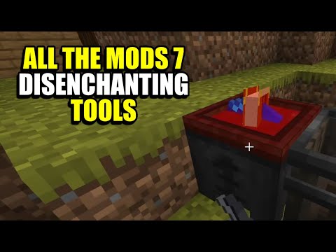 DEWSTREAM - Ep21 Disenchanting Tools - Minecraft All The Mods 7 Modpack