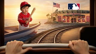 大谷翔平の人生をアトラクションで体験⚾️AI赤ちゃんver. 夢の物語