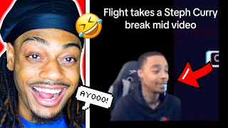 FlightReacts “Takes A Break” TikTok REACTION!