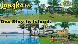 Hotel in Langkawi, Malaysia | Resort in beach | Sea touching our room @TravelNat