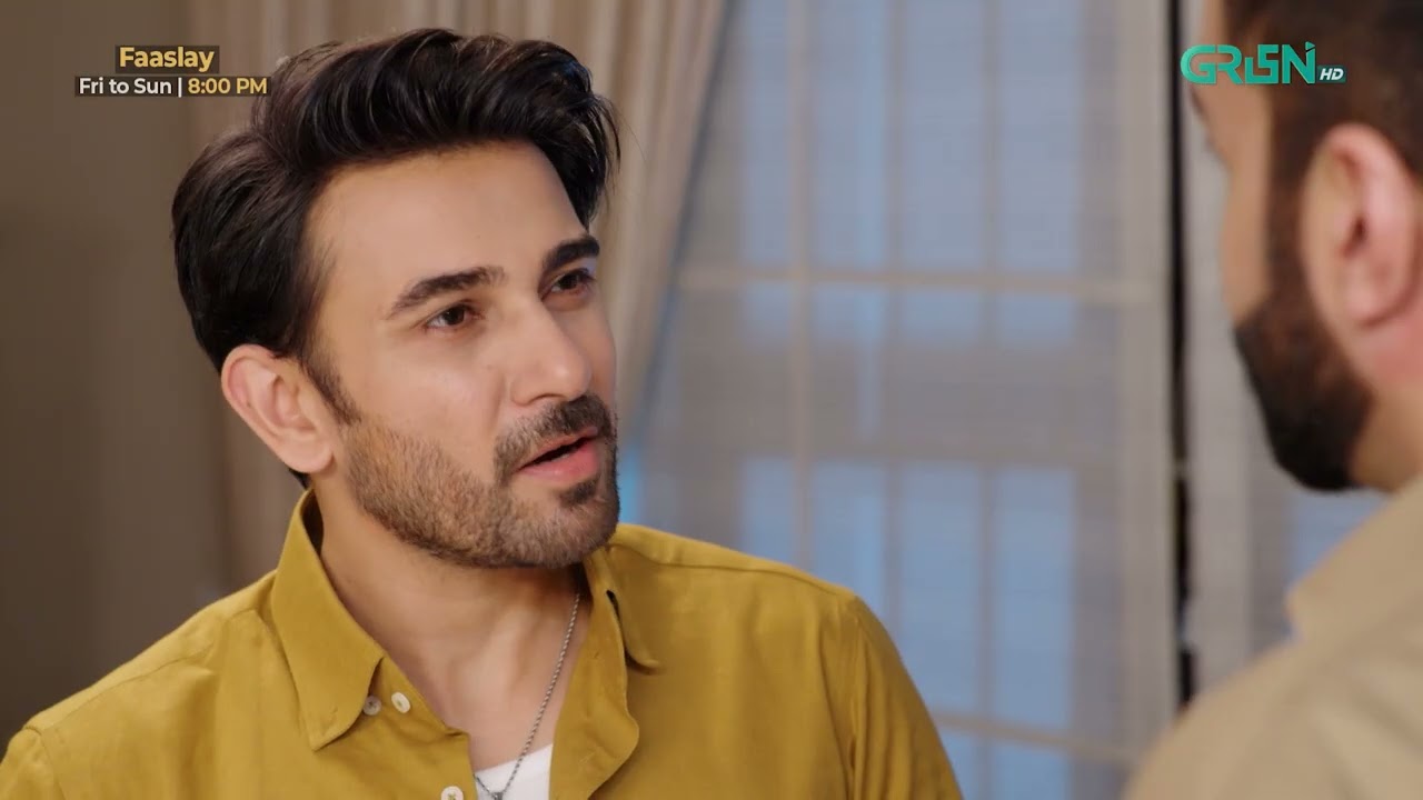 Faaslay Episode 15 | Best Scene 01 | Ali Ansari - Saboor Aly | Green TV Entertainment