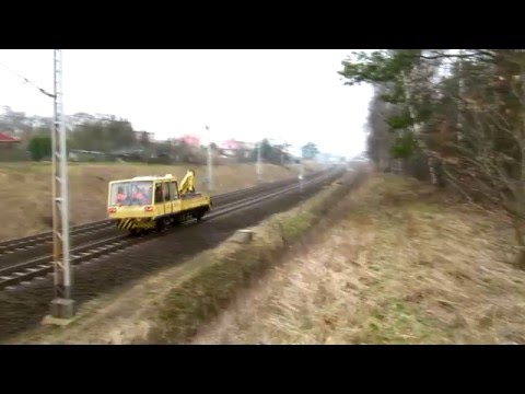 Drezyna WMB-10E 7632 przelotem z Rp1