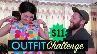 $11 COUPLES OUTFIT CHALLENGE // Hanoi, Vietnam