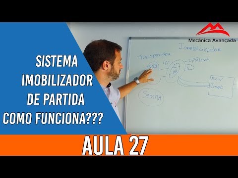 Aula 27 Sistema imobilizador de partida como funciona???