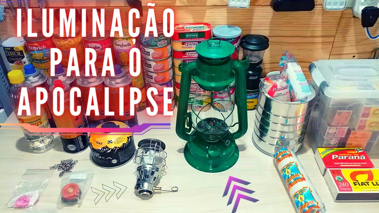 Preparação Básica Para Falta de Luz /Apagão ou um Possível Racionamento de Energia / Lampião /Ep.03