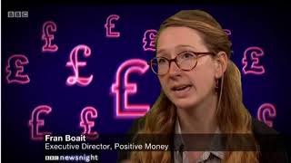 Fran Boait (Positive Money) on BBC Radio 4&#39;s You and Yours 5 September 2018