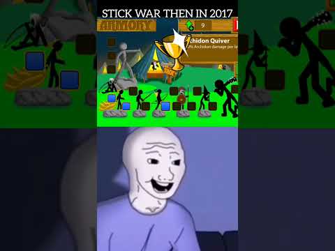 Old VS New Stick War | Time passes very quickly...