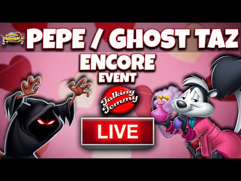 🔴LIVE: Gentleman Pepe / Ghost of Christmas Taz Encore Event in Looney Tunes World of Mayhem
