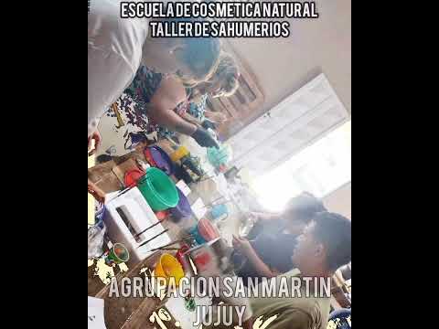 Lanzamiento de la Escuela de Cosmetica Natural San Martin en el Carmen