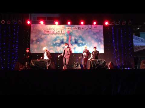 141023 Helios cover SHINee - Everybody + Breaking News