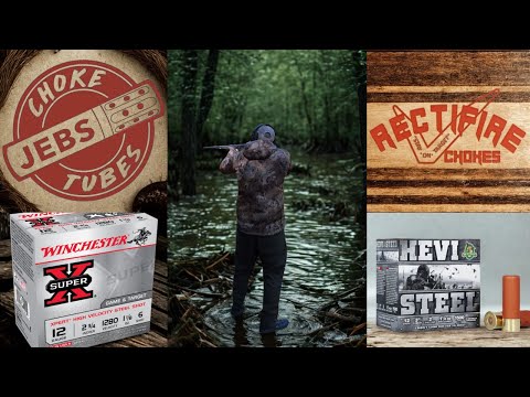 Best Shotgun Choke \u0026 Ammo Test | JEBS .695 vs Rectifire .708 + Winchester vs Hevi-Steel