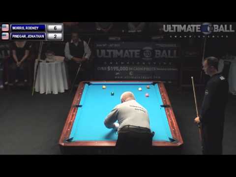 Rodney Morris v Jonathan Pinegar   Ultimate 10 Ball Championships 2013