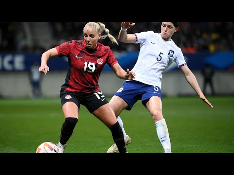 FRANCE(W) vs CANADA(W) - Full game 11/04/2023 - CanWNT friendly