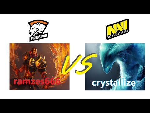 VP Ramzes666  - Ember Spirit Vs NAVI crystallize - Morphling | Proplayer Gameplay | Dota 2 7.18