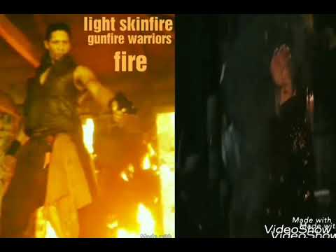 When us the light skinfire gunfire warriors come to flame the lames