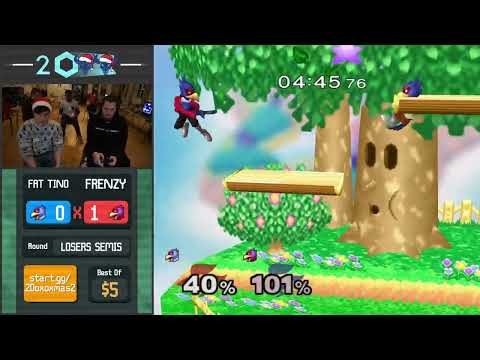 Fat Tino vs Frenzy – 20OxOXmas 2 – Losers Semis