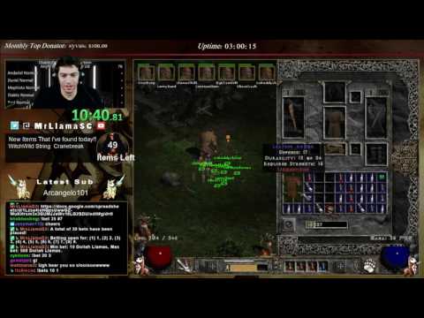 Diablo 2 - 8 man HC Druid Speedrun - MrLlamaBear