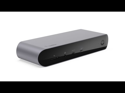 Док-станція Belkin USB-C Thunderbolt 4 Triple Display Dock 8K (INC006VFSGY)