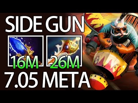 Side Gun Upgrade + Divine Rapier What a Boss AUI_2000 Gyrocopter Dota 2