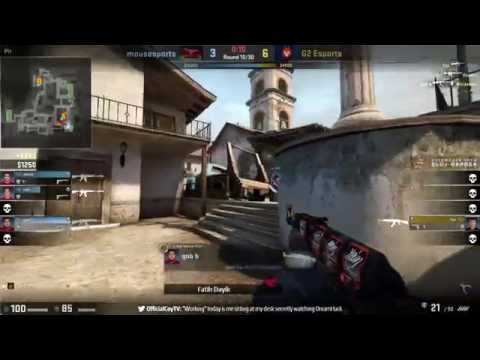 gob b strong in the pit - Mouz vs G2 on inferno - DreamHack Cluj-Napoca 2015
