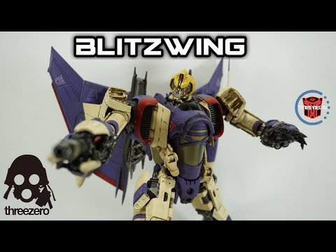 ThreeZero Transformers DLX Asia Exclusive Bumblebee Movie Blitzwing (Vintage Inspired)